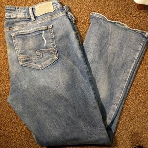 Women's Silver Suki bootcut size 18/L31